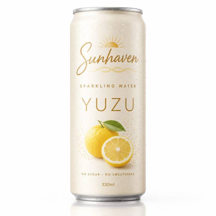 Sunhaven Sparkling Yuzu Water