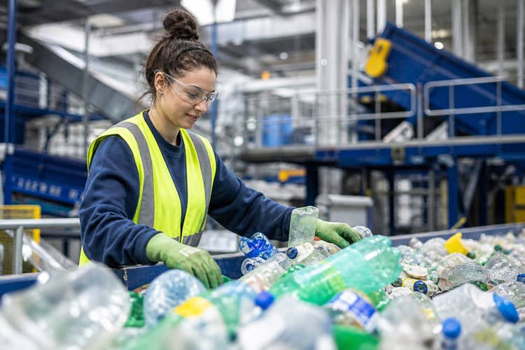 An advanced recycling facility